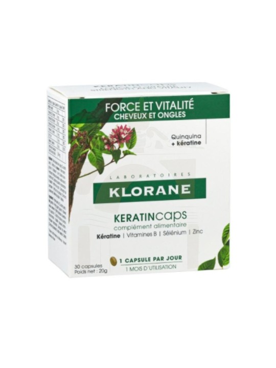 KLORANE KERATINCAPS 30 CAPSULAS