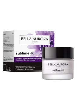 Bella aurora sublime 40 crema reparadora anti-edad noche 50 ml