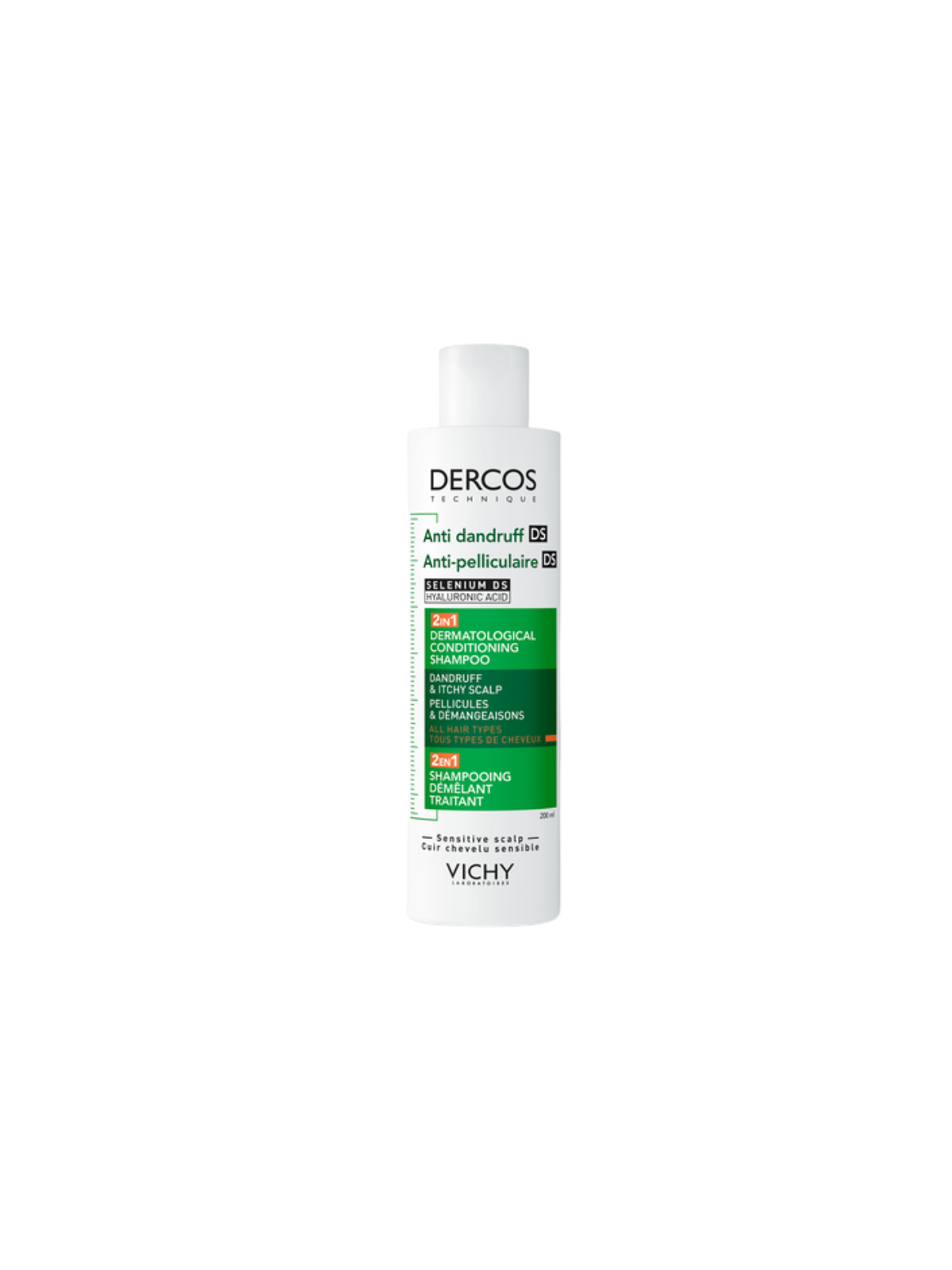 Vichy Dercos Champu Anticaspa 2 en 1  200 ml