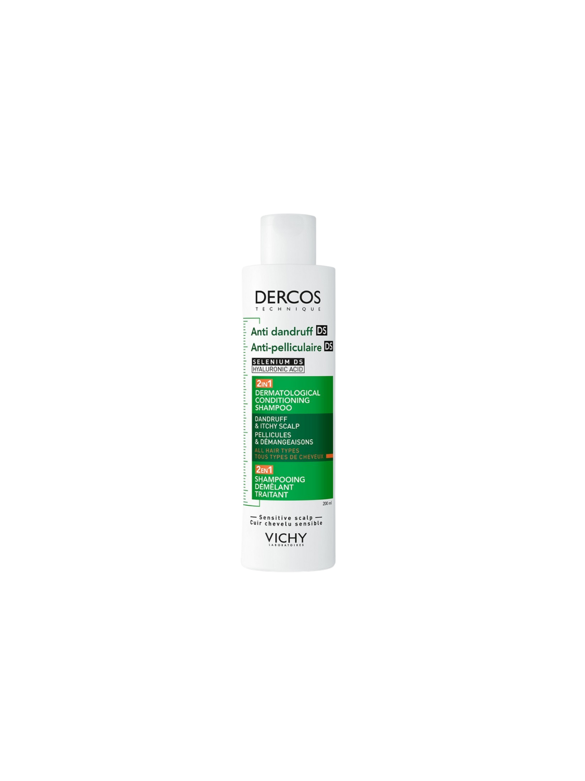 Vichy dercos champu anticaspa 2 en 1 390 ml