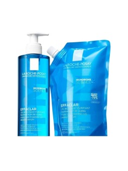 La Roche Posay Effaclar Gel Limpiador + Refill Gel Purificante