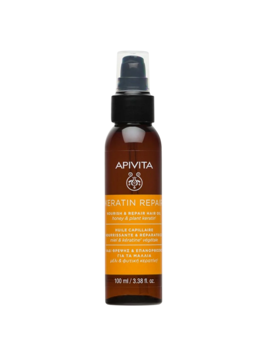 Apivita keratin repair aceite capilar nutritivo 100ml