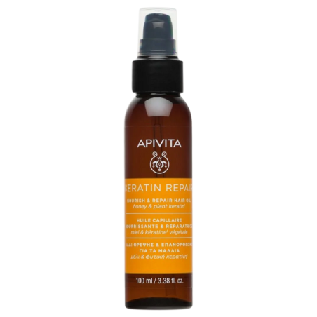 Apivita keratin repair aceite capilar nutritivo 100ml