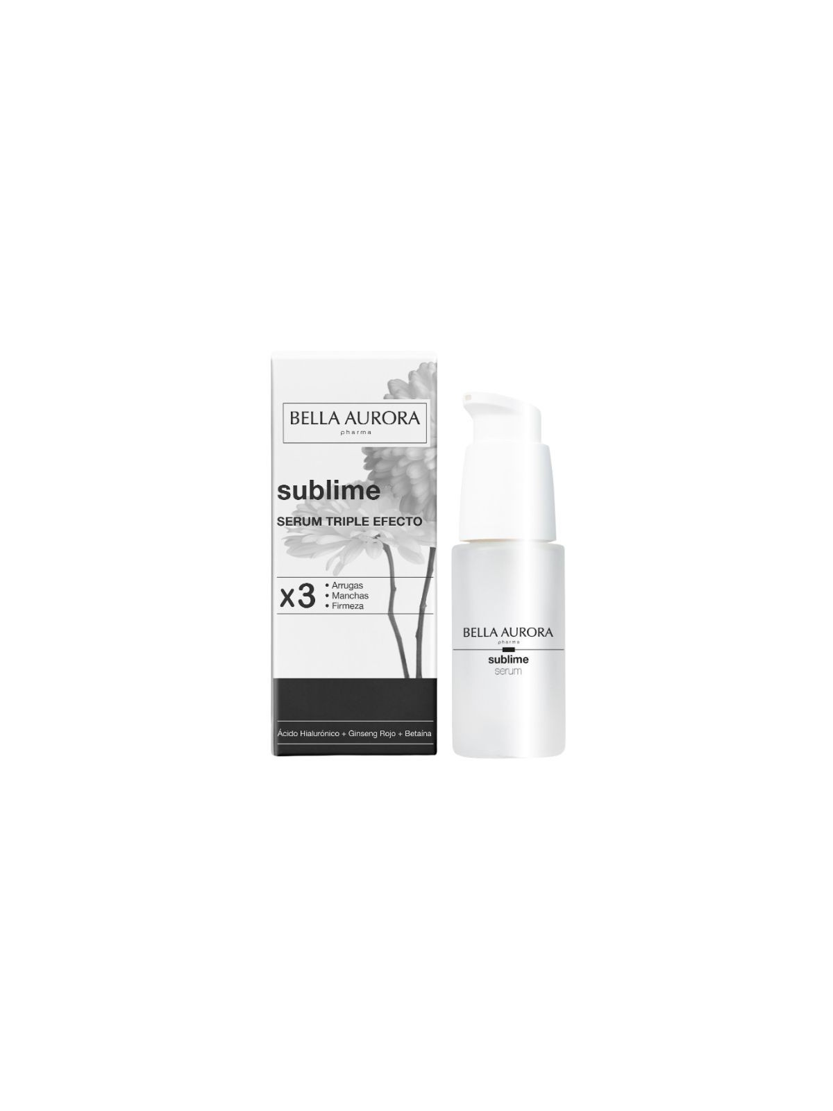 Bella Aurora sublime sérum triple efecto 1 envase 30ml