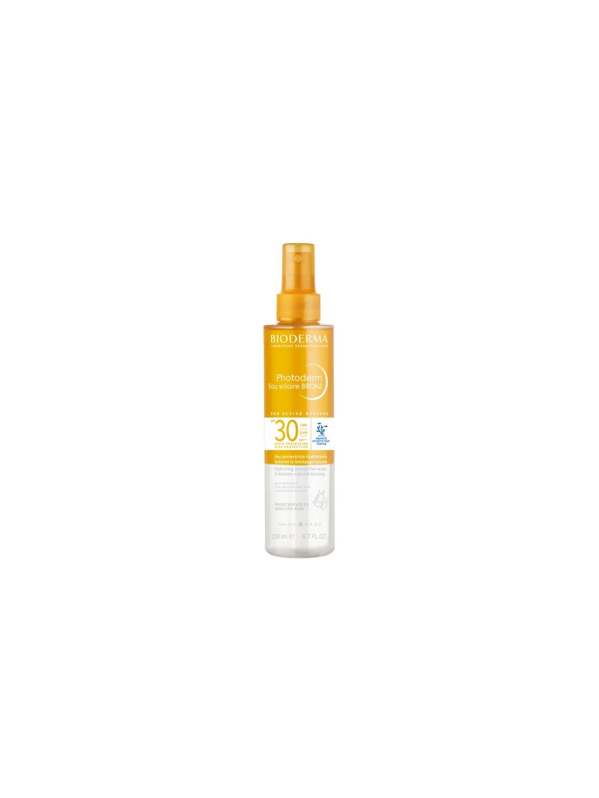 Bioderma Photoderm eau solaire bronz SPF30 spray 200ml