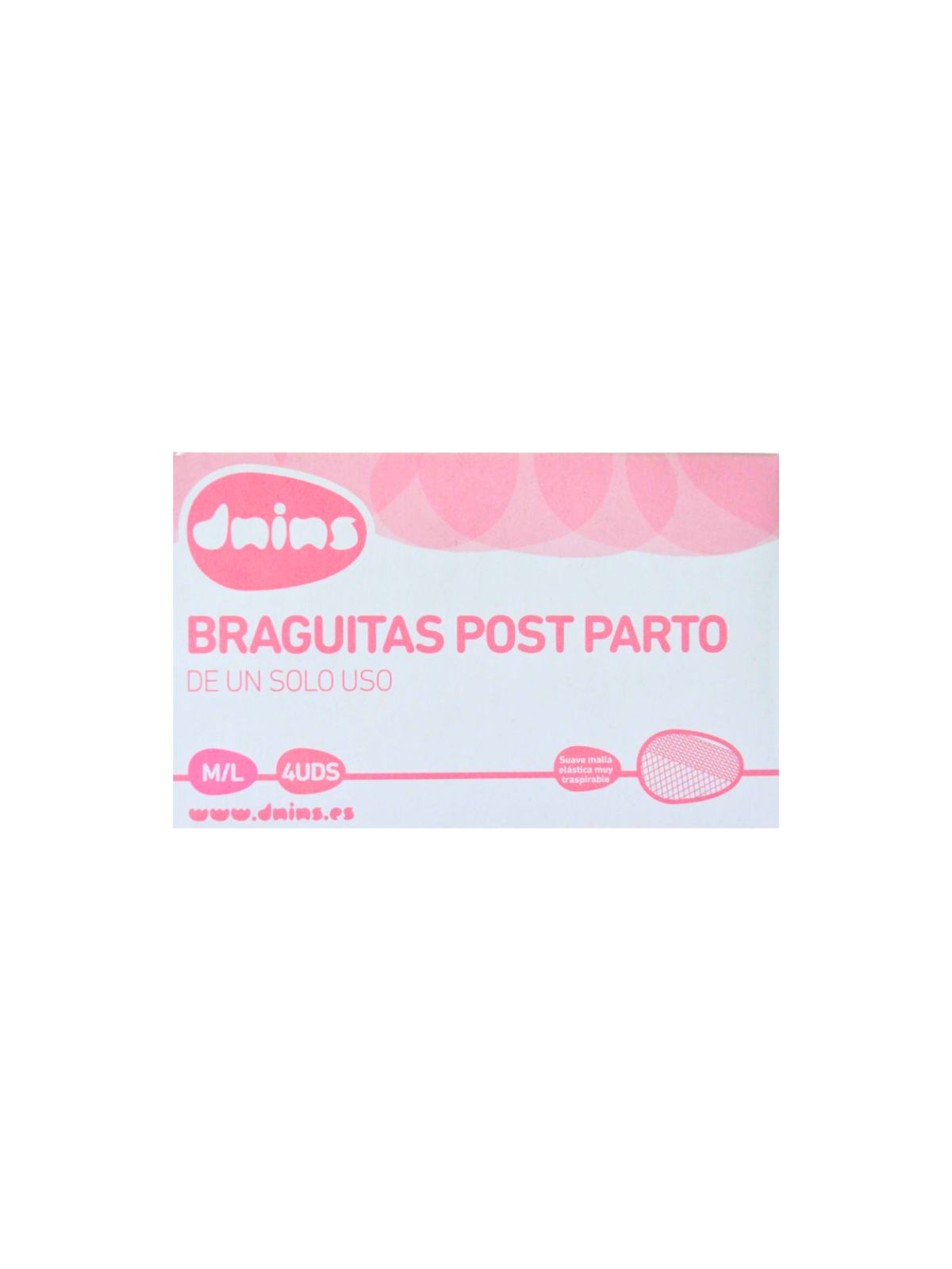 Dnins braguitas malla post parto Talla M/L