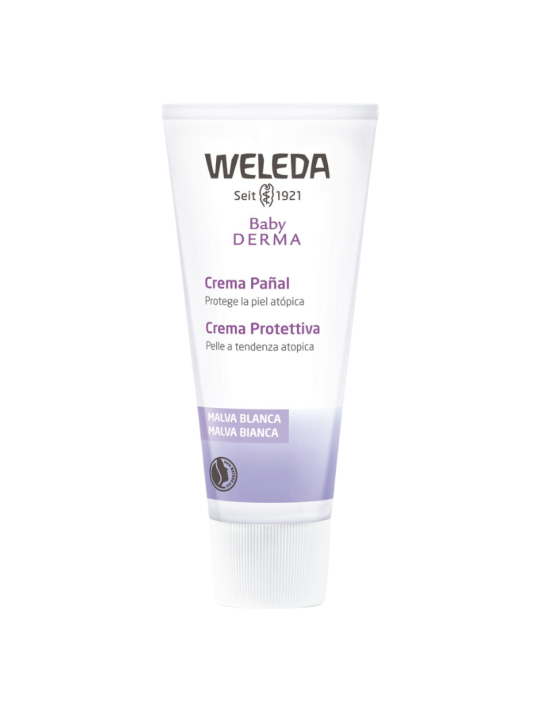 Weleda baby crema pañal bebe malva blanca