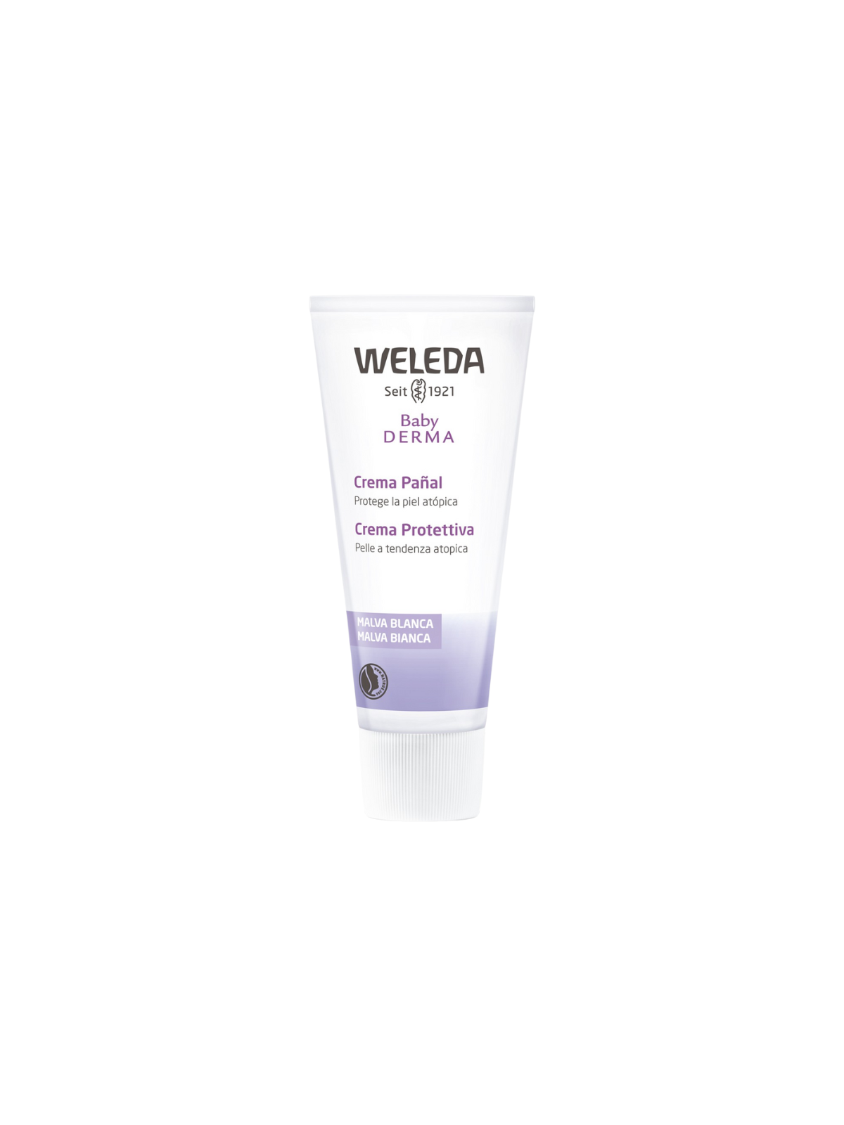 Weleda baby crema pañal bebe malva blanca