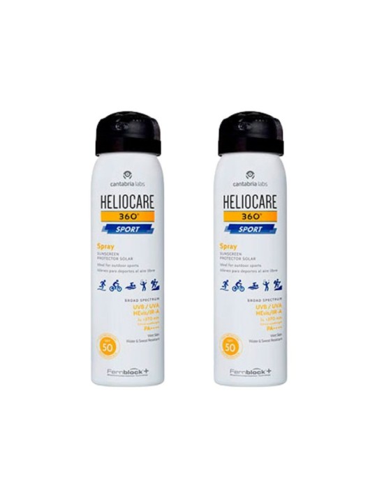 Heliocare 360 sport duplo spray SPF50