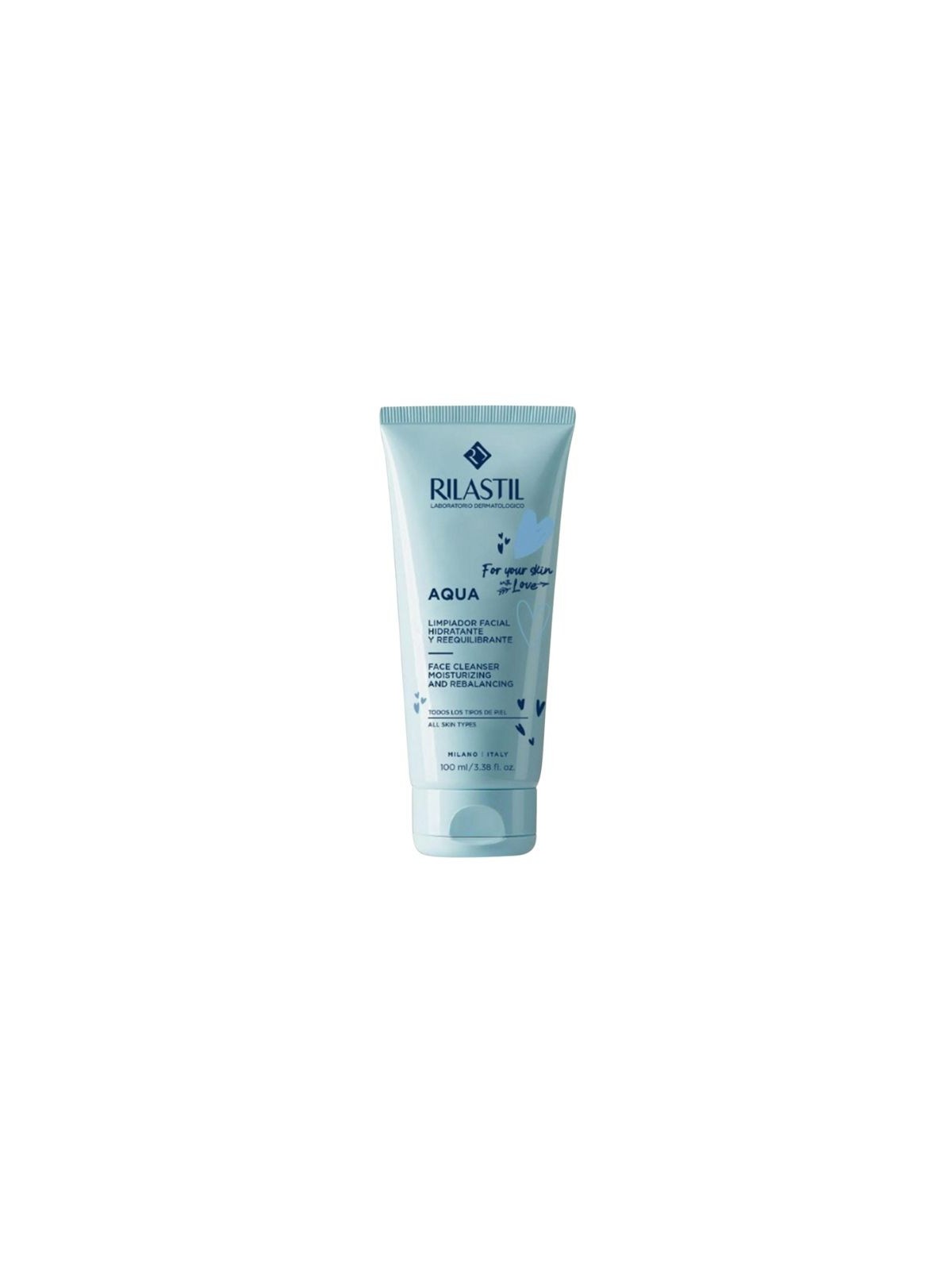 Rilastil aqua limpiador facial 100ml