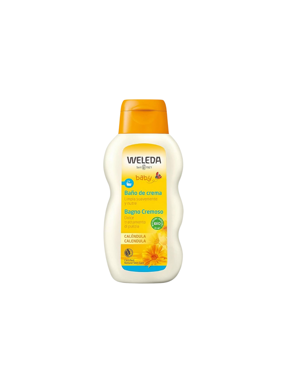 Weleda baby crema de baño de calendula