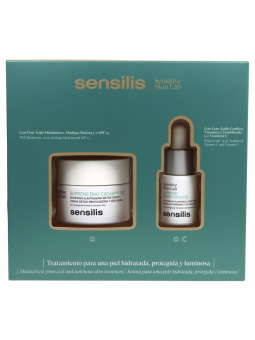 Sensilis pack supreme crema día + serum booster face