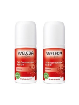 Weleda Duplo Desodorante Granada 24h Roll on 50ml + 50ml