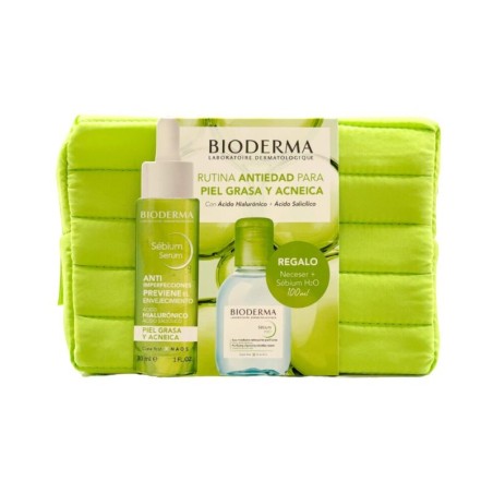 Bioderma neceser sebium serum 50ml + sebium H2O