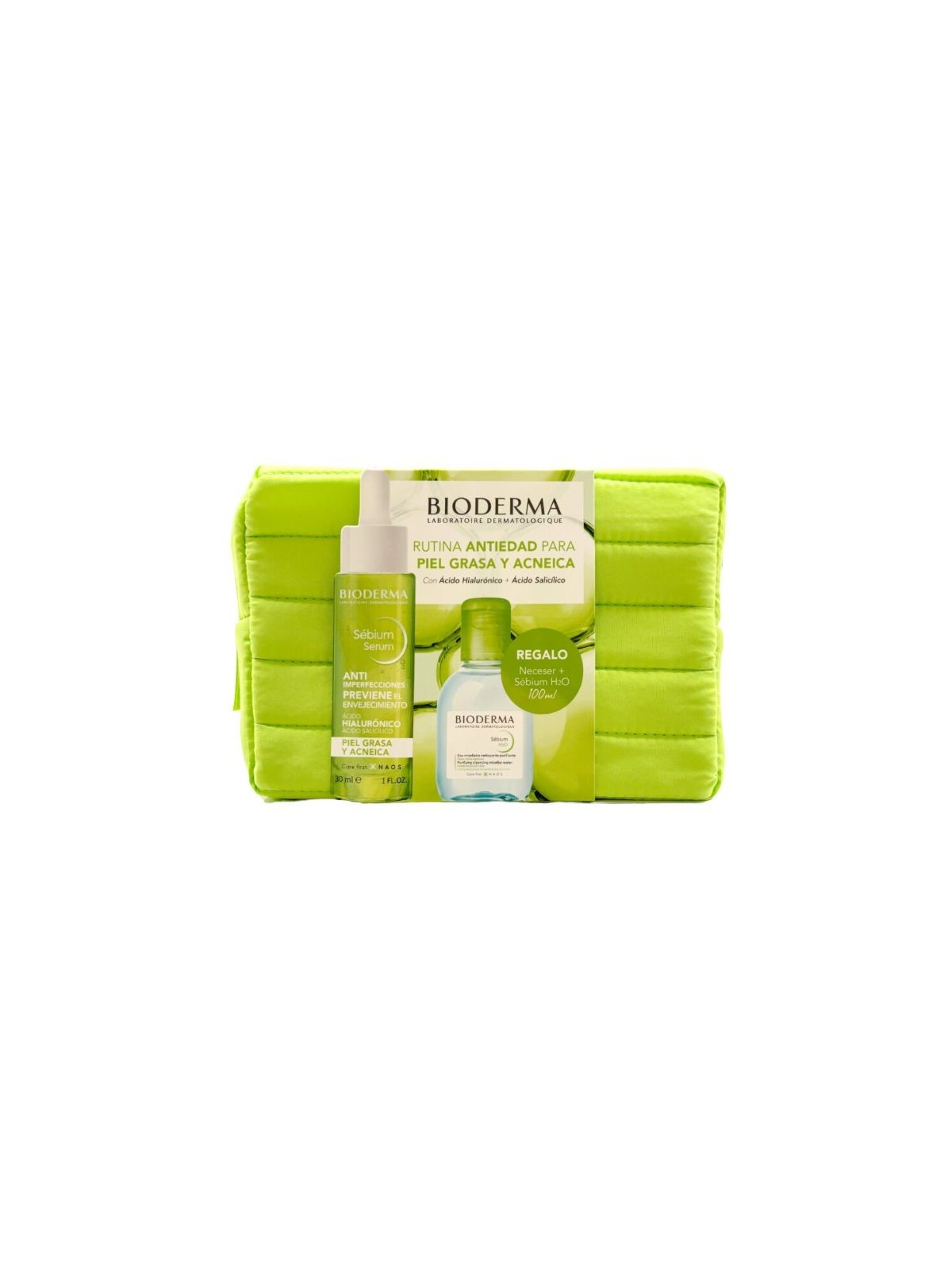 Bioderma neceser sebium serum 50ml + sebium H2O