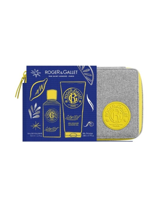 Roger & Gallet neceser homme cologne twist + gel ducha 200ml