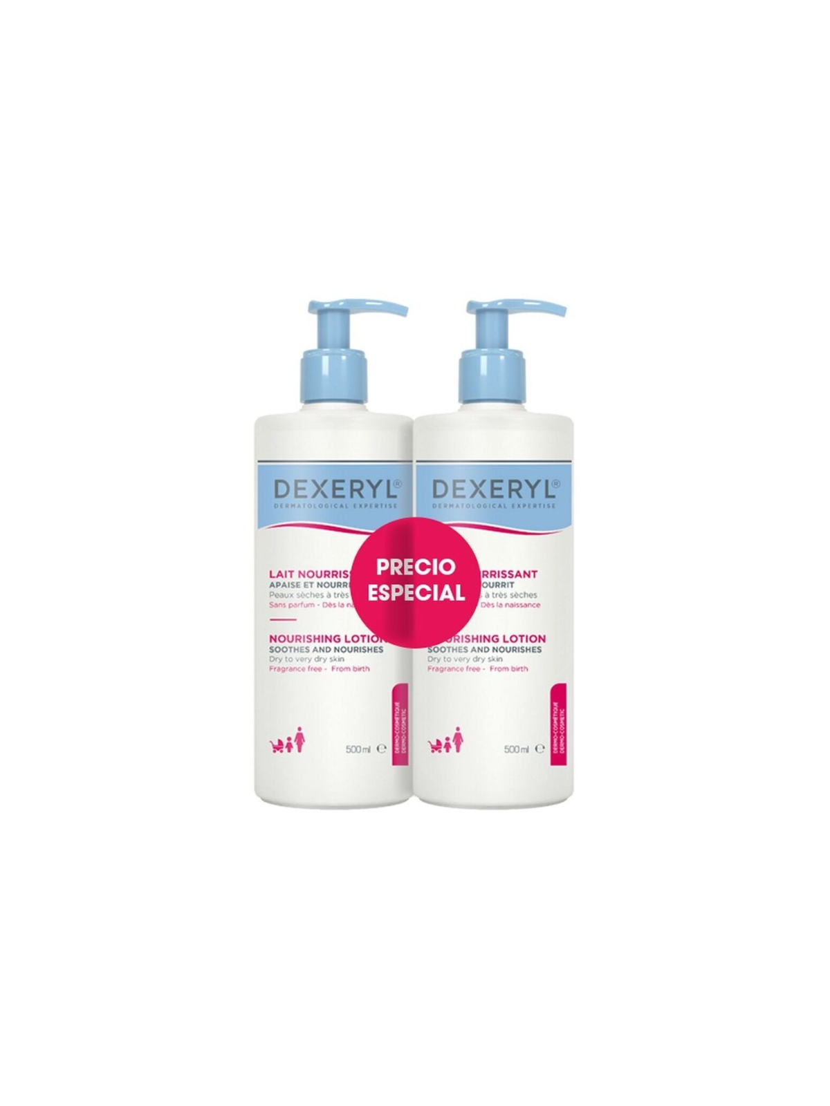 Dexeryl duplo loción nutritiva 1 tubo 500ml
