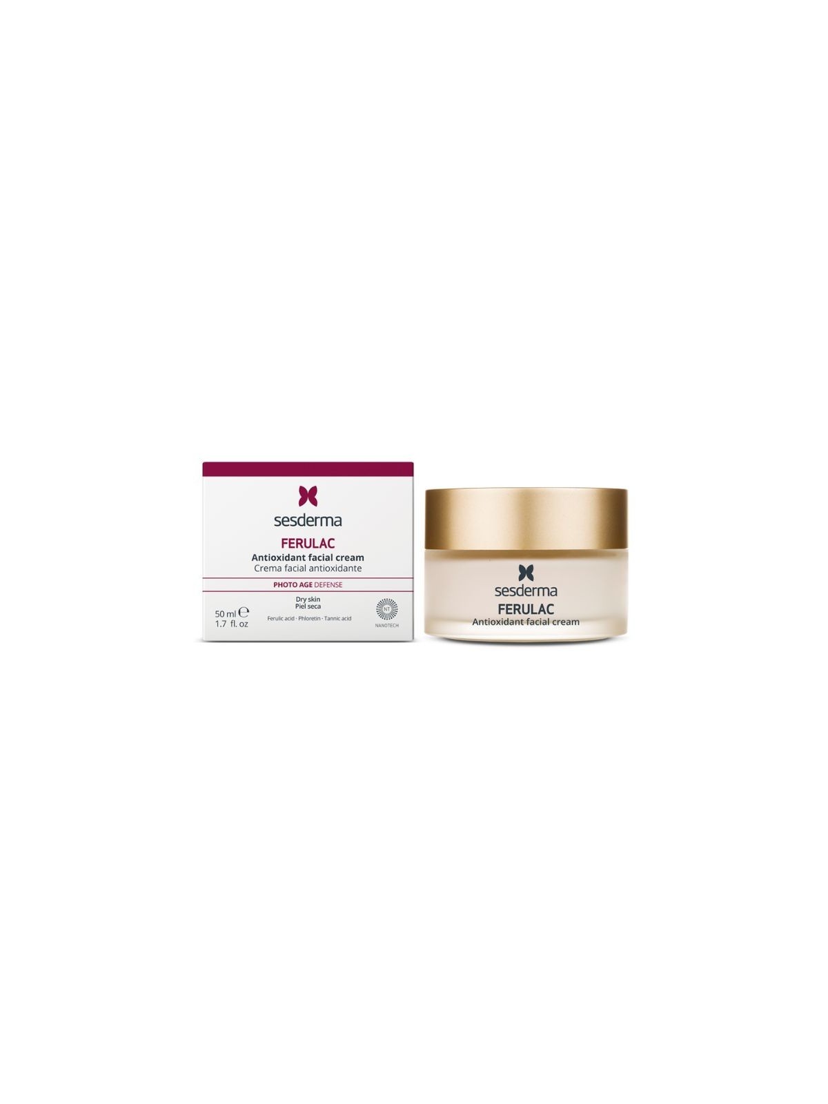 Sesderma ferulac crema facial antioxidante 1 tarro 50ml