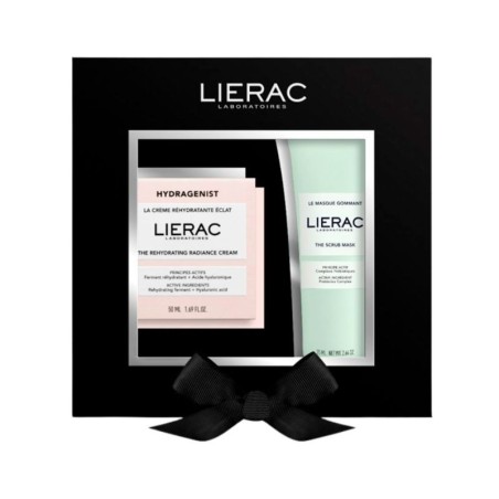 Lierac cofre hydragenist crema + masque gommant scrub mask
