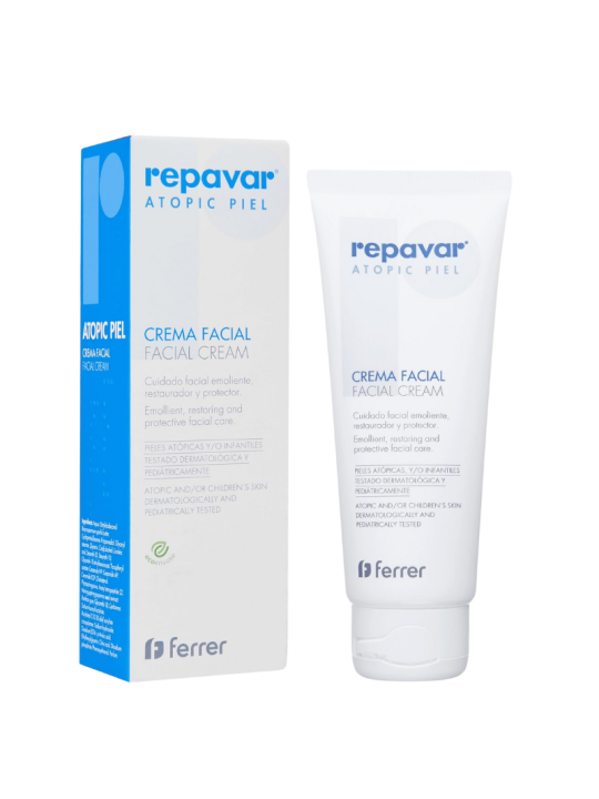 Repavar atopic piel crema facial 50ml