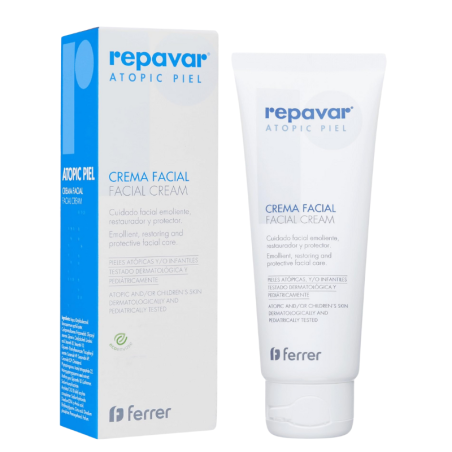 Repavar atopic piel crema facial 50ml