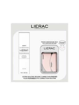 Lierac cofre diopti gel ojeras + parches contorno de ojos