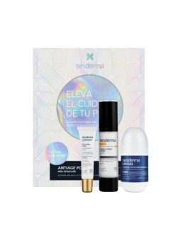 Sesderma pack men skincare loción facial + contorno de ojos + desodorante dryses