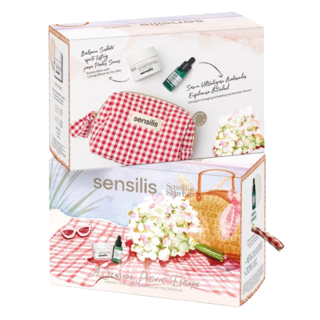 Sensilis pack a seaside picnic escape peptide AR bálsamo + prep 4 drops