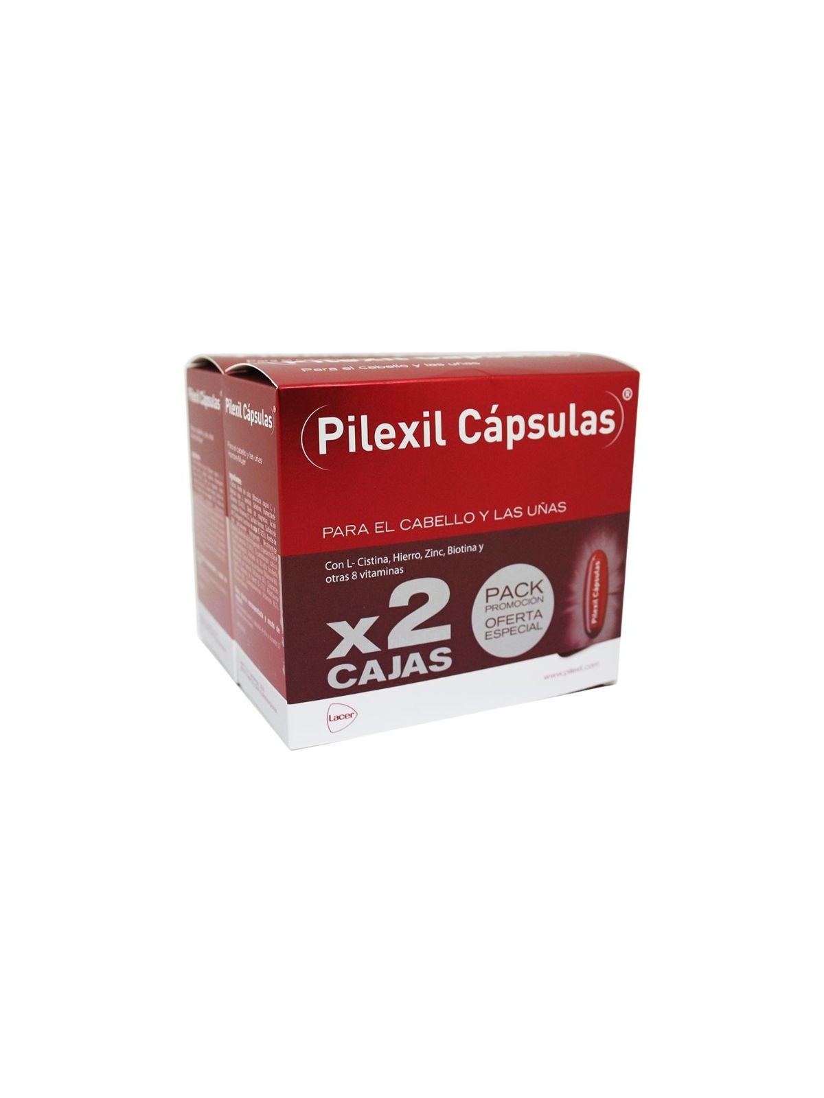 Pilexil duplo cápsulas 100+100