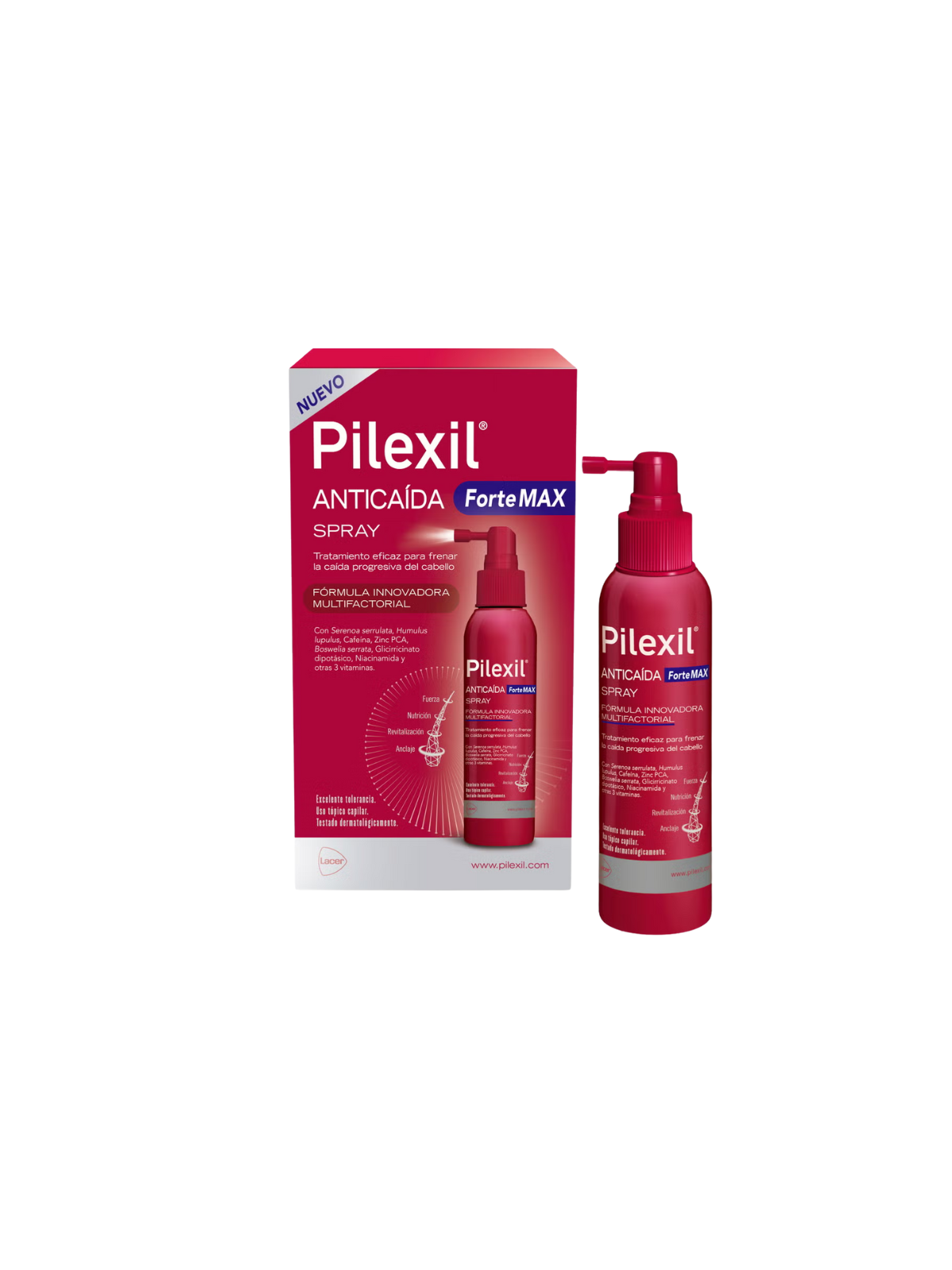 Pilexil anticaída fortemax 120ml