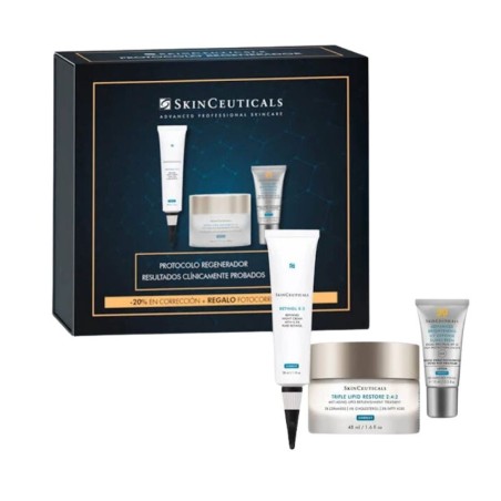 Skinceuticals cofre renovación Retinol 0.3+ triple lipid restore 2:4:2 + advanced brightening