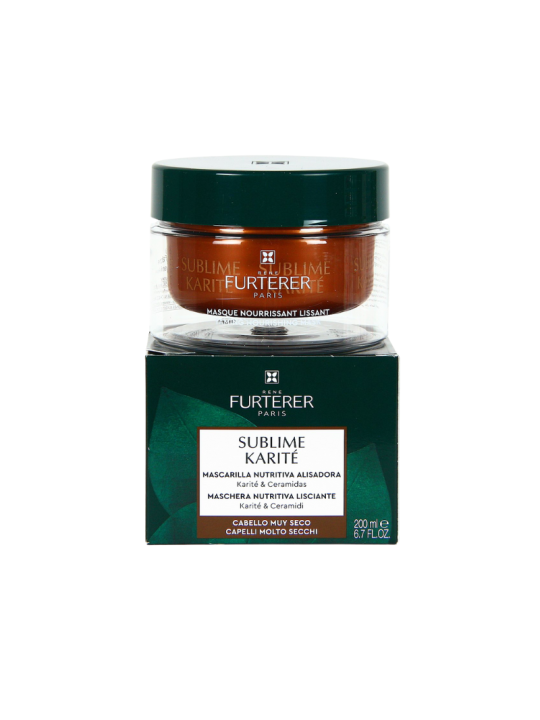 Rene Furterer sublime Karité mascarilla nutritiva alisadora 1 envase 200ml