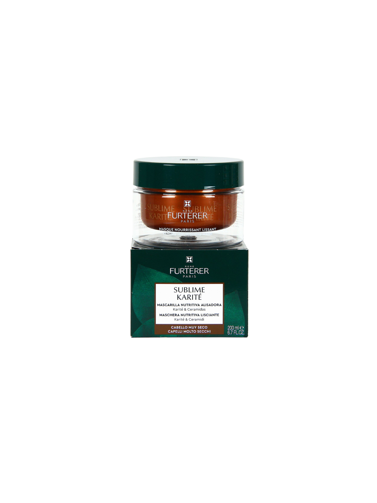 Rene Furterer sublime Karité mascarilla nutritiva alisadora 1 envase 200ml