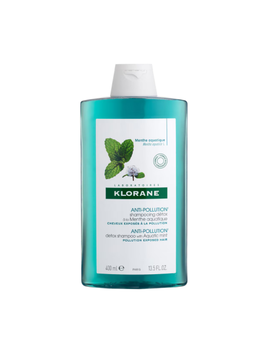 Klorane champú detox a la menta acuática 400ml