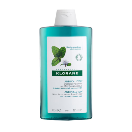 Klorane champú detox a la menta acuática 400ml