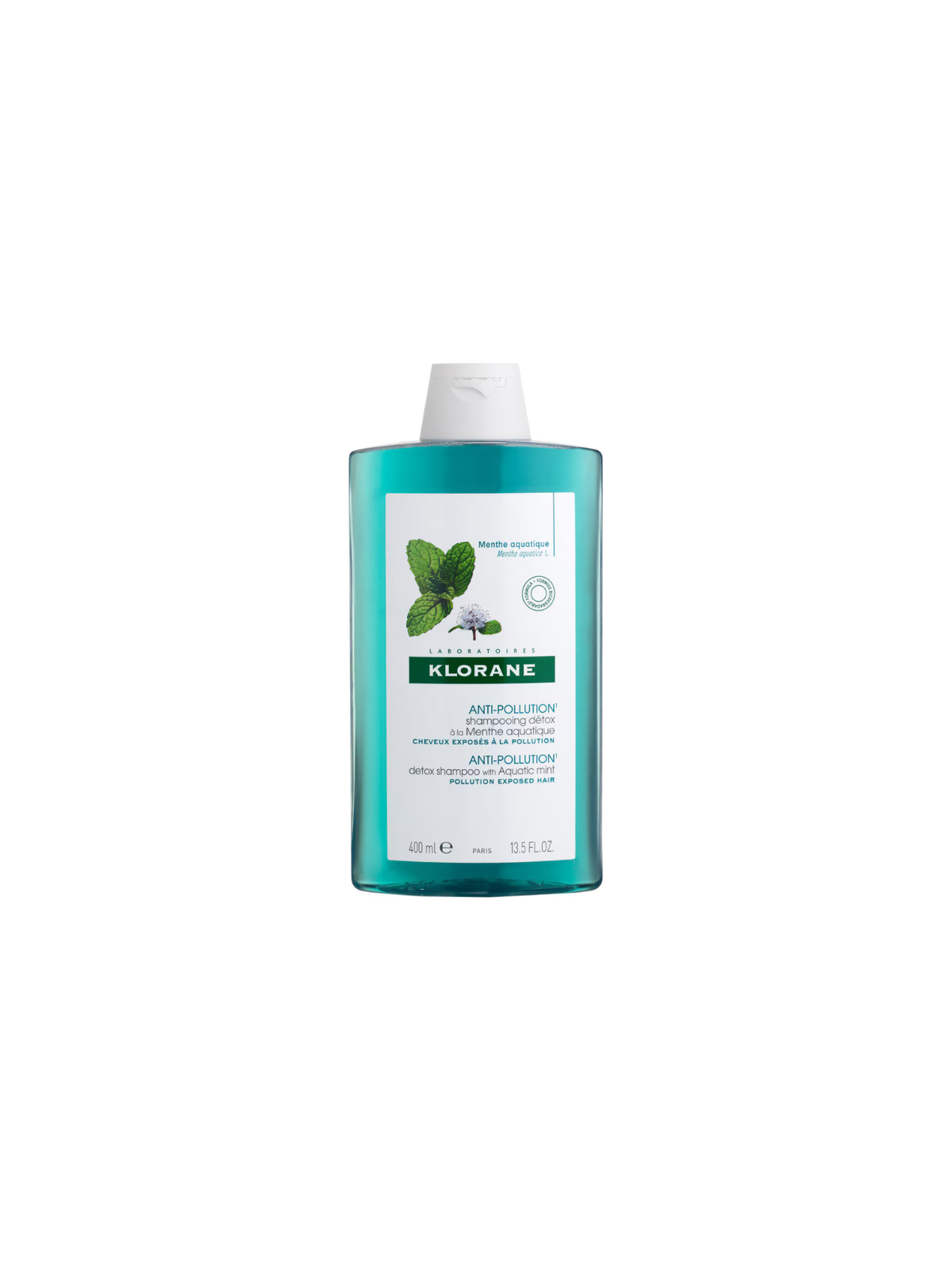 Klorane champú detox a la menta acuática 400ml