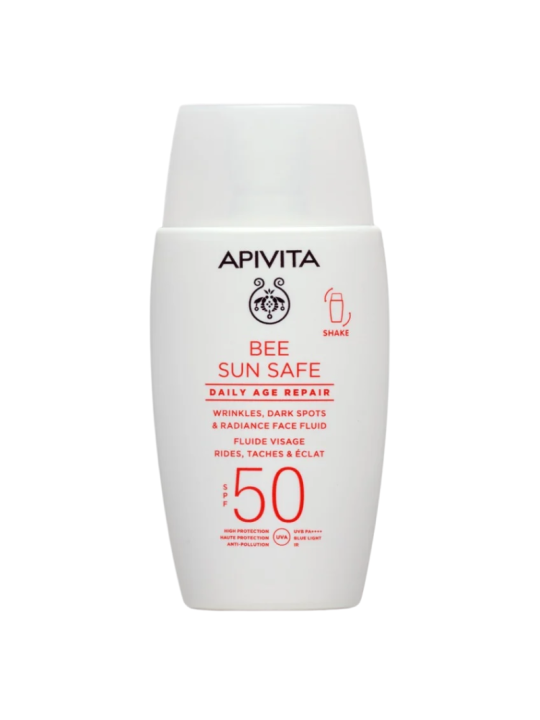 Apivita bee sun safe daily age repair SPF50  50ml