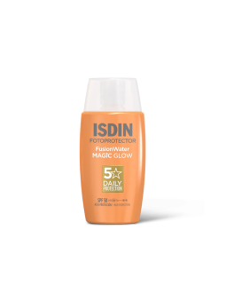 Isdin fotoprotector fusion water magic glow SPF 50