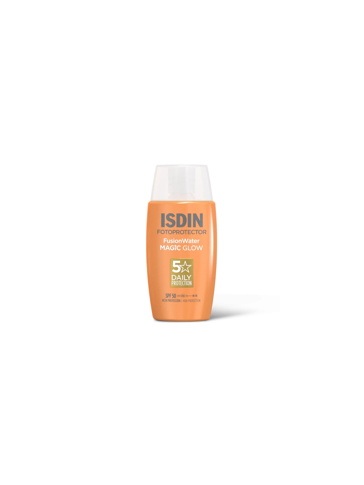 Isdin fotoprotector fusion water magic glow SPF 50