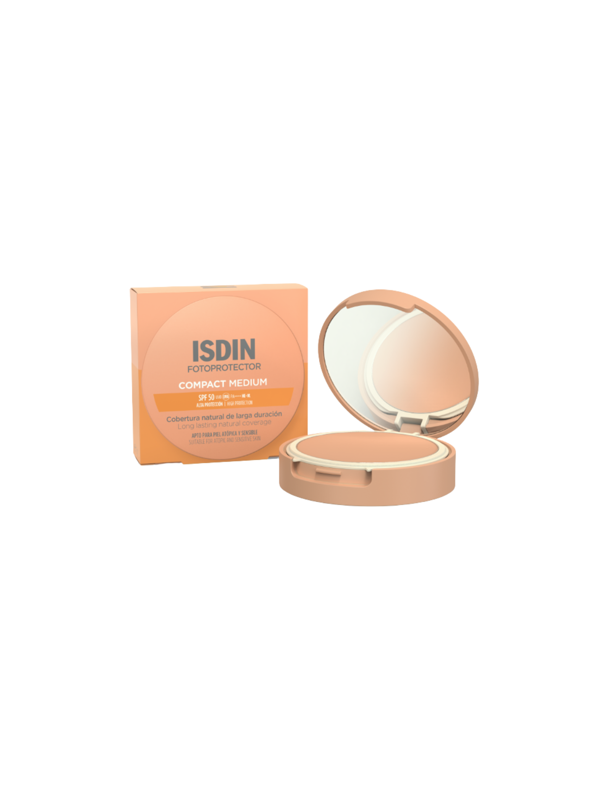 ISDIN fotoprotector compacto medio SPF50+