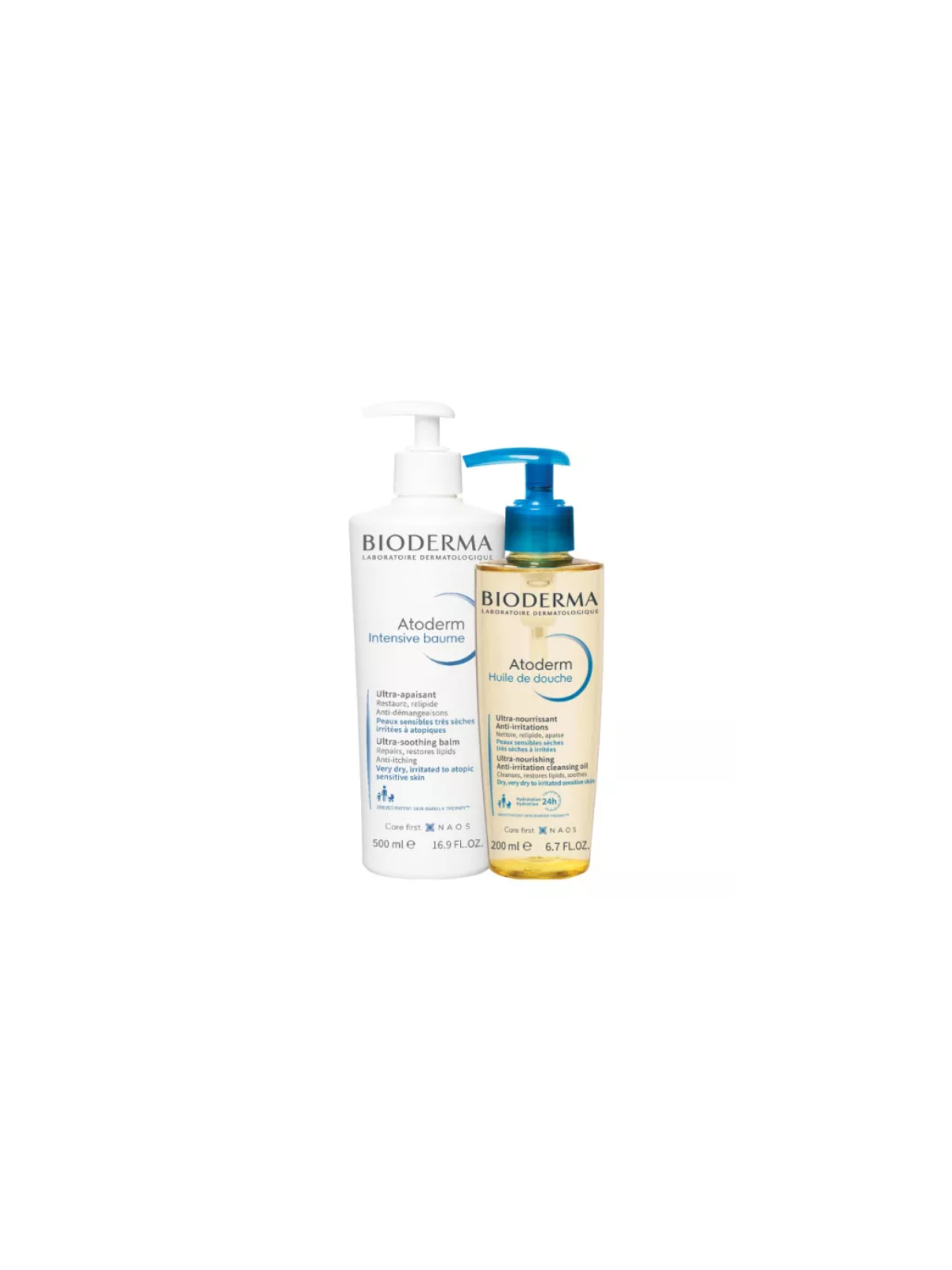 Bioderma atoderm intensive baume 200ml + atoderm aceite de ducha 500ml