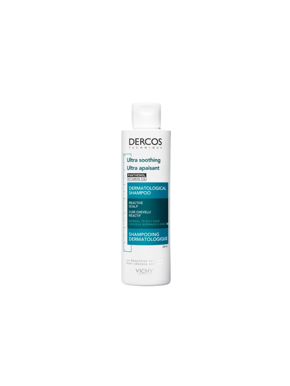 Vichy dercos champú calmante normal/graso 200ml