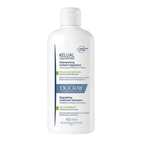 Ducray kelual squanorm caspa grasa duplo 400ml