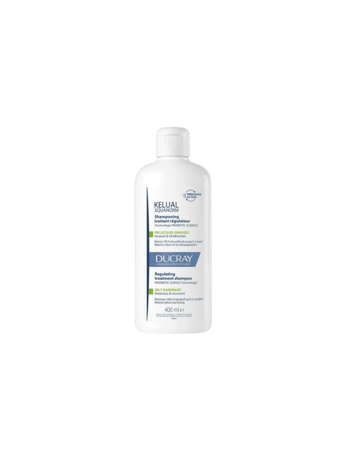 Ducray kelual squanorm caspa grasa duplo 400ml