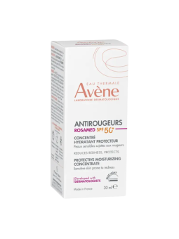 Avene antirougeurs rosamed SPF 50+ concentrado hidratante protector 1 envase 30ml