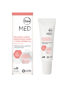 Be+ med balsamo labios agrietados 15ml