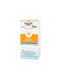 Eucerin sun hydroprotect fluido ultra light SPF 50+ 1 tubo 50ml tono claro
