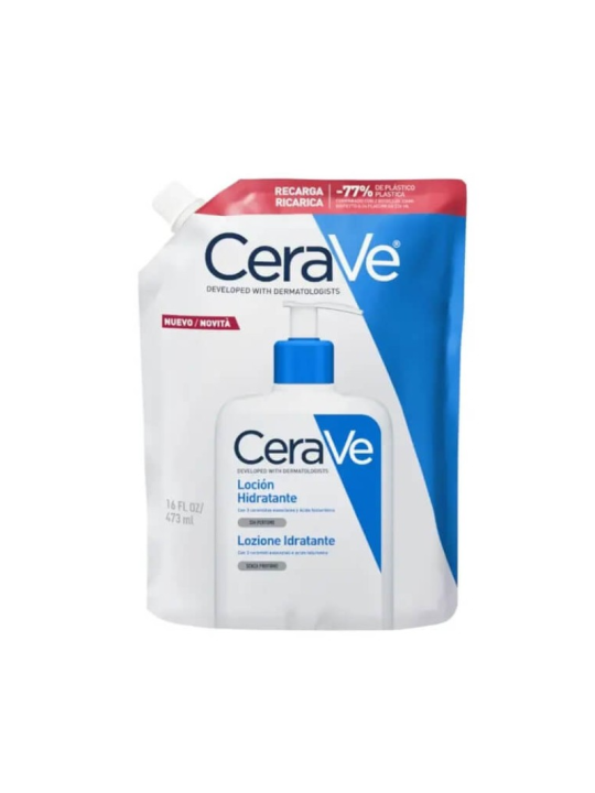 Cerave loción hidratante 1 envase 473ml recarga