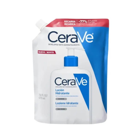 Cerave loción hidratante 1 envase 473ml recarga