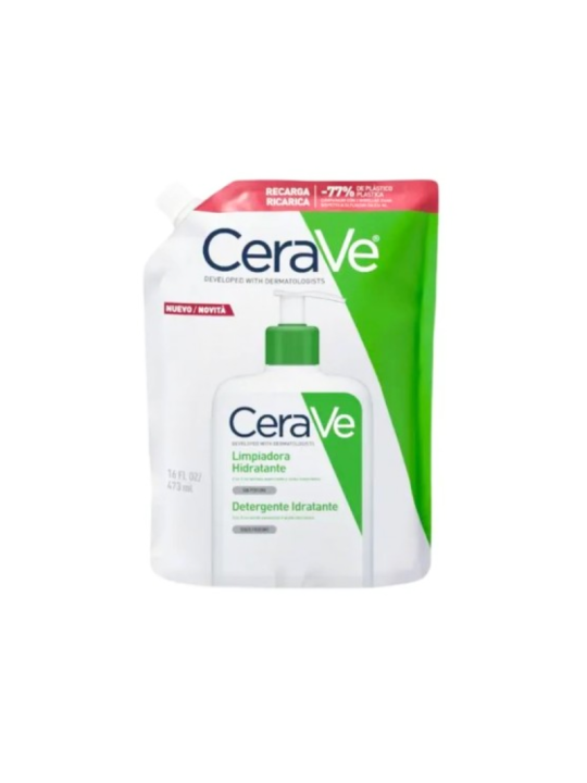 Cerave limpiadora hidratante 1 envase 473ml recarga